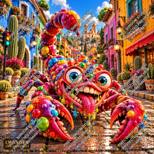 Sweet Tooth,  Sharp Tail, protected fantasy AI artwork preview by LWVader
